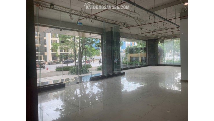 Mặt bằng văn phòng Ngân hàng, Nhà hàng, Showroom, Thời trang 243m2 tầng 1 6th Element